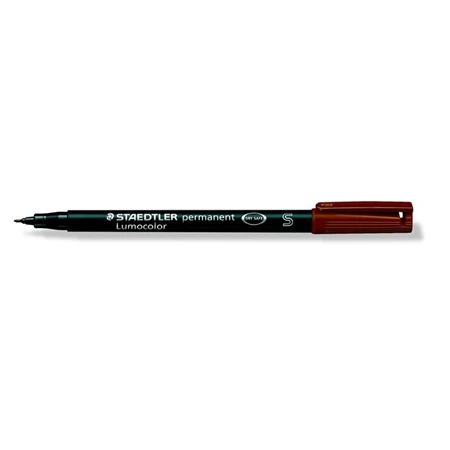 Alkoholos filc STAEDTLER Lumocolor 313 S OHP, 0,4 mm, barna