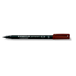 Alkoholos filc STAEDTLER Lumocolor 313 S OHP, 0,4 mm, barna