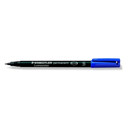 Alkoholos filc STAEDTLER Lumocolor 313 S OHP, 0,4 mm, kék