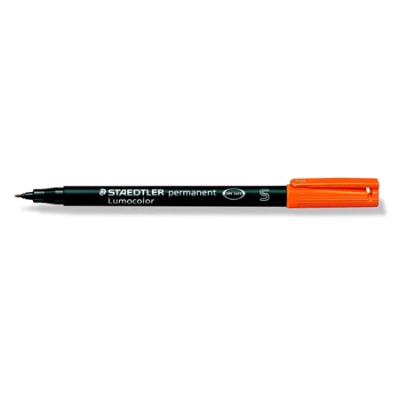 Alkoholos filc STAEDTLER Lumocolor 313 S OHP, 0,4 mm, narancssárga