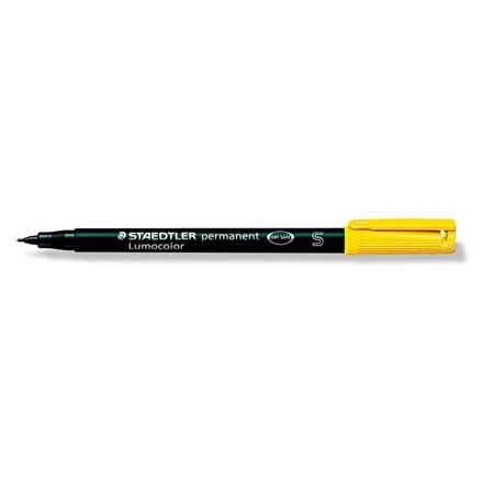 Alkoholos filc STAEDTLER Lumocolor 313 S OHP, 0,4 mm, sárga