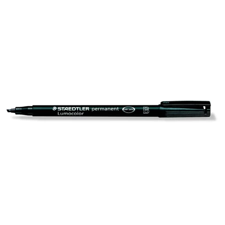 Alkoholos filc STAEDTLER Lumocolor 314 B OHP, 1-2,5 mm, fekete