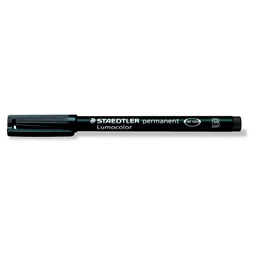 Alkoholos filc STAEDTLER Lumocolor 314 B OHP, 1-2,5 mm, fekete