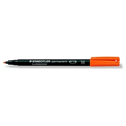 Alkoholos filc STAEDTLER Lumocolor 317 M OHP, 1 mm, narancssárga