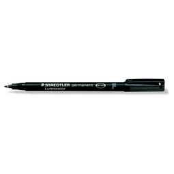 Alkoholos filc STAEDTLER Lumocolor 318 F OHP, 0,6 mm, fekete