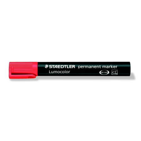 Alkoholos filc STAEDTLER Lumocolor 352 2 mm, kúpos, piros