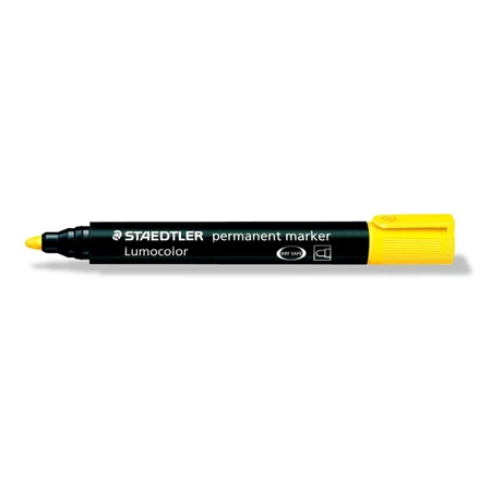 Alkoholos filc STAEDTLER Lumocolor 352 2 mm, kúpos, sárga