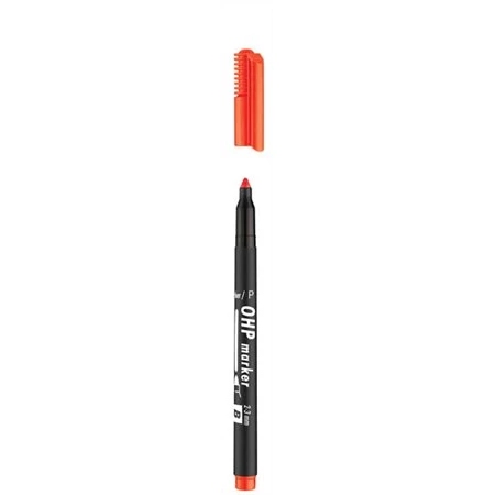 Alkoholos filc TOP marker B 2-3mm.  OHP piros