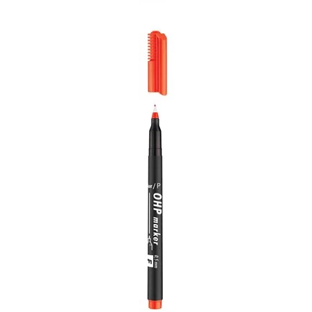 Alkoholos filc TOP marker F 0,5 piros