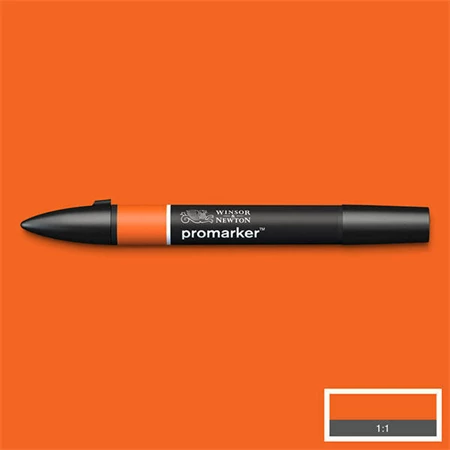 Alkoholos filc W&S ProMarker kétvégű O277 mandarin