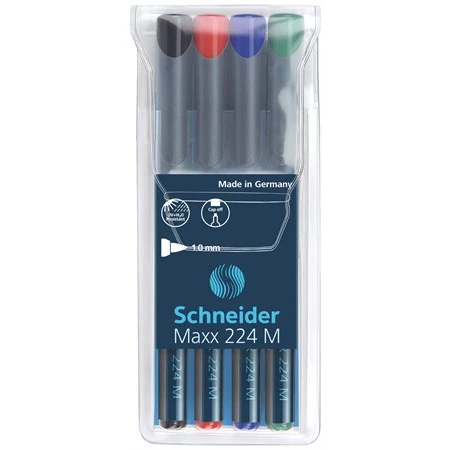 Alkoholos filc készlet 4db-os SCHNEIDER Maxx 224 M