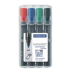 Alkoholos filc készlet 4db-os STAEDTLER Lumocolor 352 2 mm, kúpos