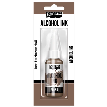 Alkoholos média tinta 20ml barna