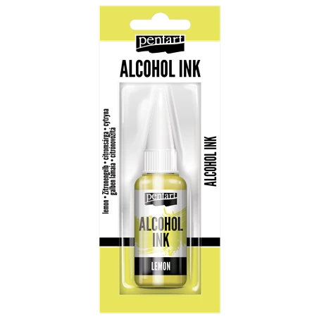 Alkoholos média tinta 20ml citromsárga