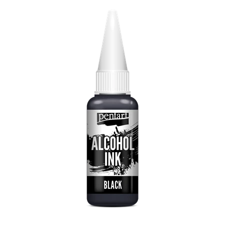 Alkoholos média tinta 20ml fekete