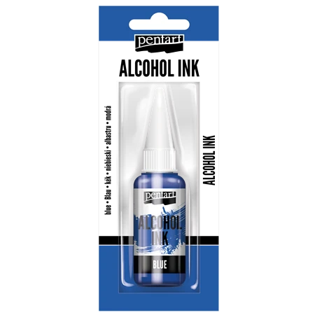 Alkoholos média tinta 20ml kék