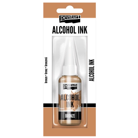 Alkoholos média tinta 20ml metál bronz
