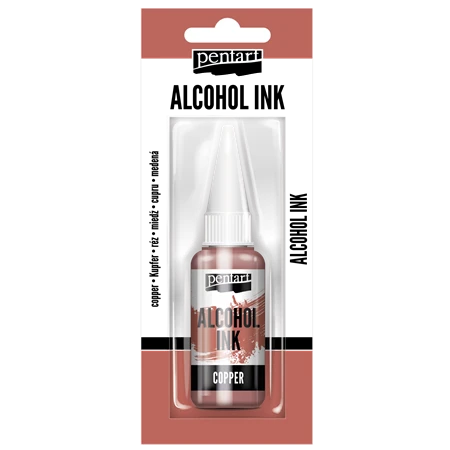 Alkoholos média tinta 20ml metál réz