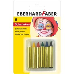 Arcfesték, EBERHARD-CASTELL, mini 6 különböző szín