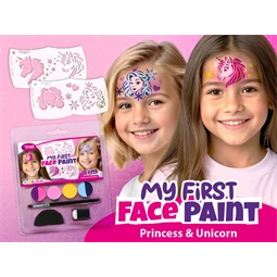 Arcfesték készlet My First Face Paint 6szín hercegnő és unikornis
