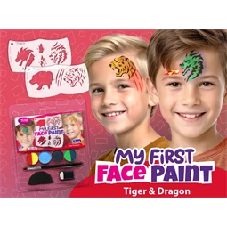 Arcfesték készlet My First Face Paint 6szín tigris és sárkány