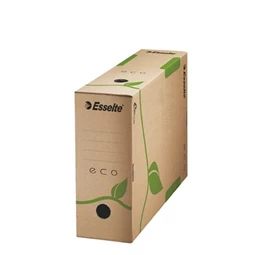 Archiváló doboz ESSELTE Eco 10cm, újrahasznosított karton, barna