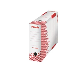 Archiváló doboz ESSELTE Speedbox 10cm, újrahasznosított karton, fehér