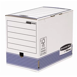 Archiváló doboz FELLOWES Bankers Box 20cm A/4 kék, 10db/csomag