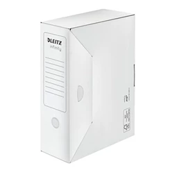 Archiváló doboz LEITZ Infinity A/4 10cm, újrahasznosított karton, , fehér