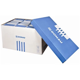Archiváló konténer DONAU, 522x351x305 mm, kék-fehér