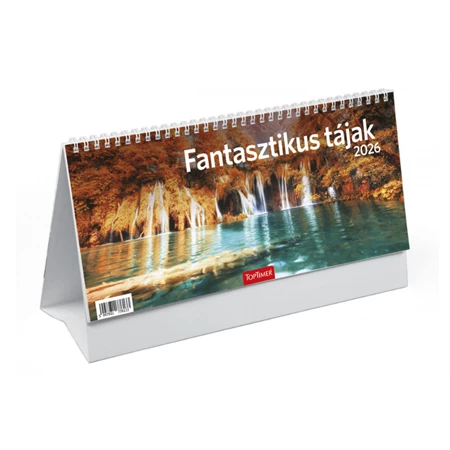 Asztali naptár 2026 TOPTIMER Fantasztikus tájak T066 álló