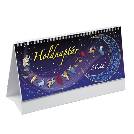 Asztali naptár 2026 TOPTIMER Holdnaptár T059 álló