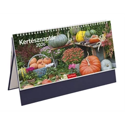 Asztali naptár 2026 TOPTIMER Kertész T054 álló kék