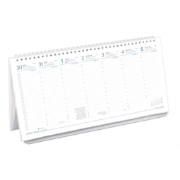 Asztali naptár 2026 TOPTIMER álló T052, fehér karton hátlap