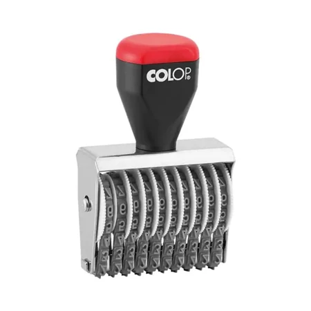 BÉLYEGZŐ szám, hagyományos 10 karakter  3mm COLOP