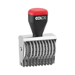 BÉLYEGZŐ szám, hagyományos 10 karakter  4mm COLOP