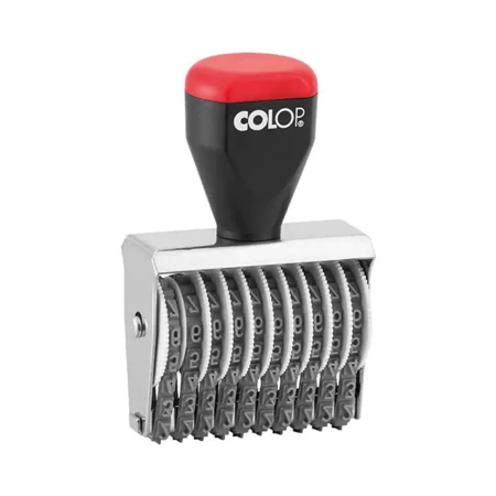 BÉLYEGZŐ szám, hagyományos 10 karakter  4mm COLOP