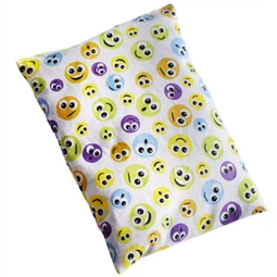 Babzsák 15x12cm vegyes minta textil borítással