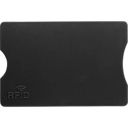 Biztonsági  kártya tok RFID védelemmel, műanyag, 6 x 0,1 x 9 cm fekete