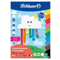 Barkácskarton A/3 PELIKAN 10ív 120g/m2