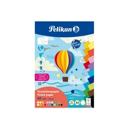 Barkácskarton A/5 PELIKAN 40ív 120g/m2 21szin