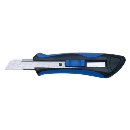 Barkácskés 18mm-es WEDO Soft-cut kék/fekete