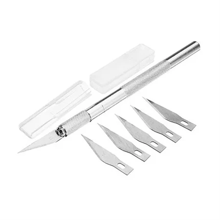 Barkácskés 5 cserélhető pengével