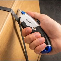 Barkácskés DAHLE Heavy Duty fém házú, beépített penge tárolóval