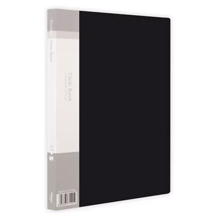 Bemutatómappa  20 lapos Office Art vegyes borító szinek, 20 beépített áttetsző tasakkal