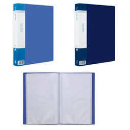 Bemutatómappa  40 lapos Office Art vegyes borító szinek, 40 beépített áttetsző tasakkal