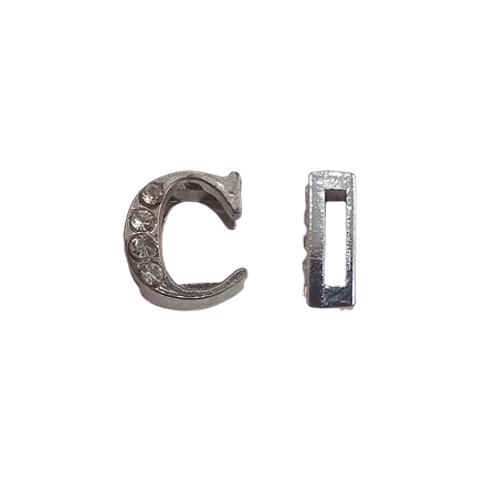 Betű köves C 10mm 1db