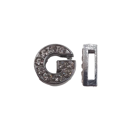 Betű köves G 12mm 1db