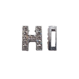 Betű köves H 12mm 1db
