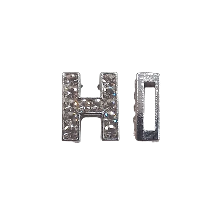 Betű köves H 12mm 1db